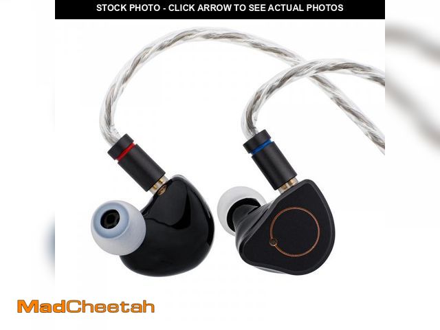 Lot 74-12117429 - Linsoul SIMGOT SuperMix 4 1DD+1BA+1Planar+1PZT Hybrid Drivers Earphones, HiFi in Ear Monitor IEM, Wi...