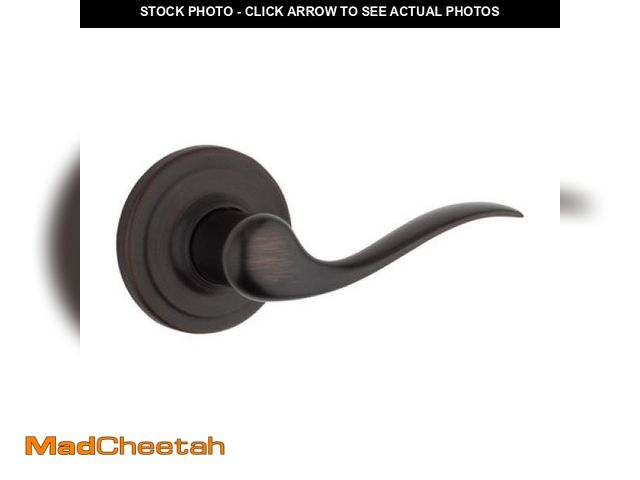 Lot 74-12142361 - Kwikset Tustin Venetian Bronze Passage Lockset ANSI/BHMA Grade 2 1-3/4 - UNUSED