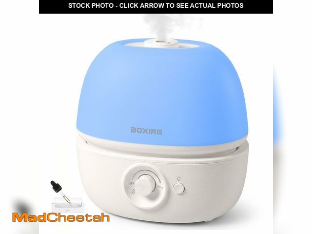Lot 74-14265367 - BOXING 3L Top Fill Humidifiers for Bedroom Baby, 20dB Quiet Air Humidifier for Large Room &amp; Indo...