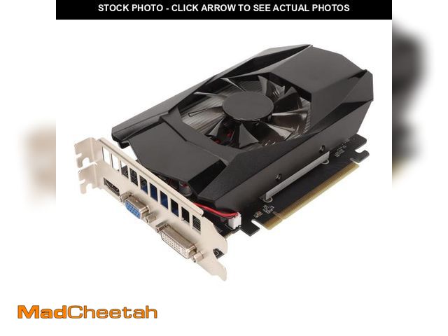 Lot 74-11558420 - VBESTLIFE 4GB GDDR5 Graphics Card with HD7670 Display , GDDR5, 128bit, 650MHz/900MHz, PCIE x16 2.1, ...