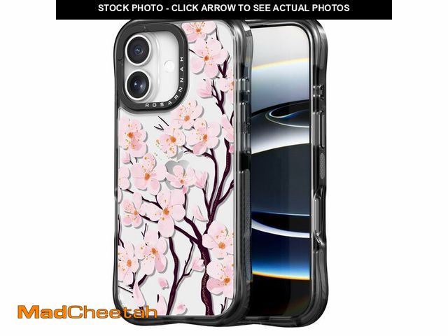 Lot 74-12716654 - Rosarnnah for iPhone 17 Case Cute - Military-Grade 20 ft Drop Protection Shockproof Phone Case - Fun...