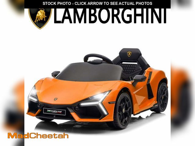 Lot 74-13030324 - UBesGoo 12V Powered Ride on Car, Licensed Lamborghini Revuelto Electric Ride on Toys for Toddlers Ki...