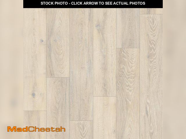 Lot 74-14449193 - TrafficMaster Camden Lake Oak 7 mm T x 8 in. W Laminate Wood Flooring (23.9 sqft/case) 360731-2K320 ...