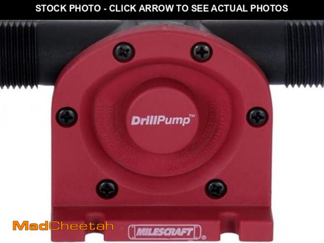 Lot 74-12375324 - Milescraft 1314 DrillPump750 - Self Priming Water Pump Attachment for Drills - Water Transfer Pump -...