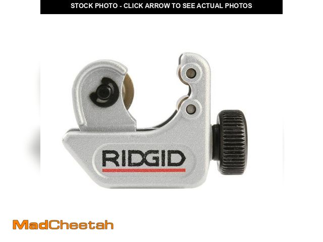 Lot 74-14223374 - RIDGID 3/16 in. to 15/16 in. 104 Close Quarters Copper, Aluminum, Brass, and Plastic Tubing Cutter, ...