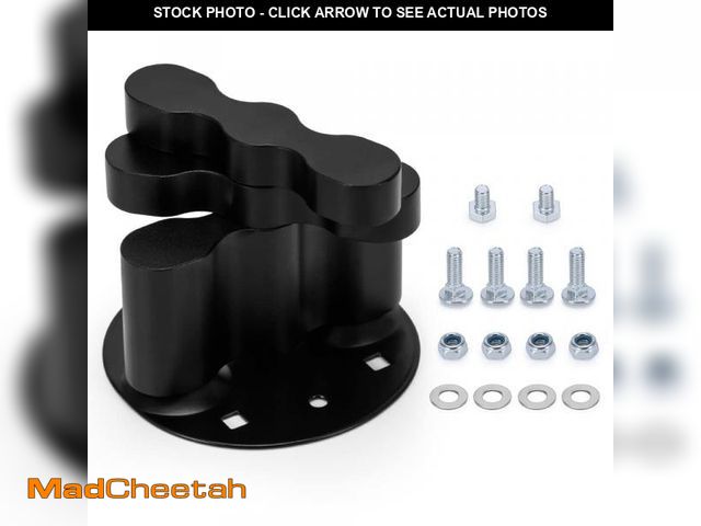 Lot 74-12436387 - Gas Can Mount Lock Double Locking Mount for Standard Gasoline, Fuel Tank, Water Packs, Cargo Racks H...
