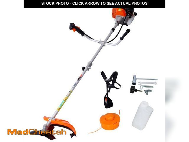 Lot 74-14312765 - Flynama 52cc Weed Eater/Wacker Gas Powered, 2 in 1 String Trimme,w/10 in. Brush Cutter,Rubber Handle...