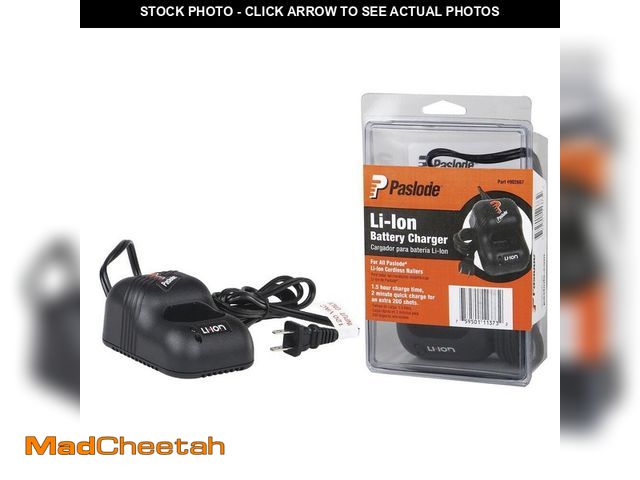 Lot 74-12829824 - Paslode Lithium-Ion Battery Charger - USED