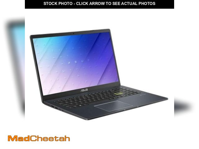 Lot 74-13092894 - Asus 15.6" FHD Celeron 4GB, 128GB, Win 10 S L510 Ultra Thin, Black l510ma-wb04 - USED