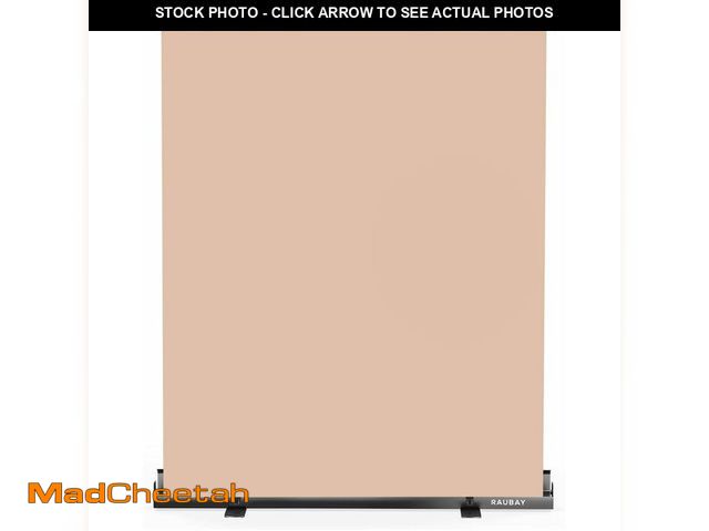 Lot 74-14584751 - Ã£â¬ÂEasy Set UpÃ£â¬â RAUBAY 59.8 x 82.7in Collapsible Beige Backdrop Screen - UNUSED