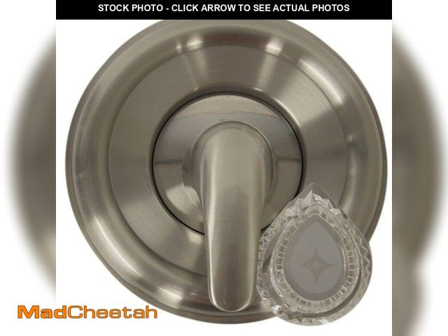 Lot 74-13771794 - DANCO 1-Handle Valve Trim Kit in Brushed Nickel for MOEN Tub/Shower Faucets (Valve Not Included) - U...