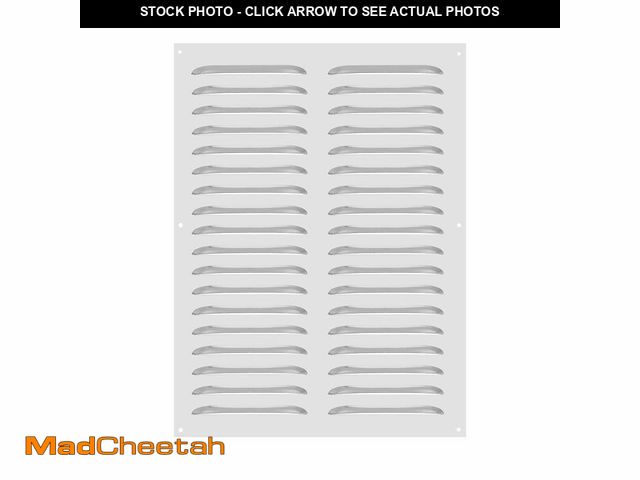 Lot 74-14383898 - PATIKIL 12 x 16 Inch Aluminum Vent Cover, Screen Air Grille Ventilation Cover HVAC Louvered Grill fo...