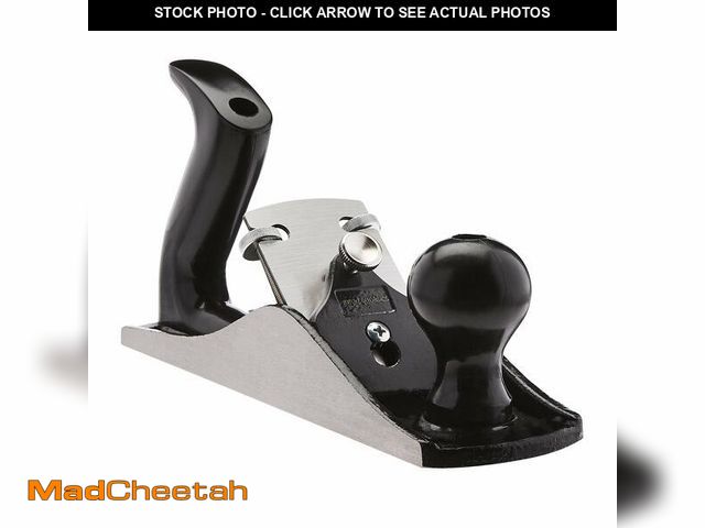 Lot 74-14378349 - Basics Woodworking Hand Planer - No.4 Adjustable Bench Plane with 2-Inch Steel Blade for Quality Woo...