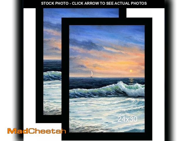 Lot 74-13836081 - LUCKYLIFE 20x30 Picture Frame, Wall Hanging Poster Frames, Display Pictures 20 x 30 without Mat, Pac...