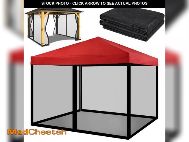 Lot 74-12310456 - Mosquito Net with Zipper for Outdoor Camping Mosquito Net DIY Canopy Screen Wall Outdoor Mosquito Ne...