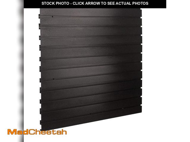 Lot 74-12274953 - Hold Up Displays Slatwall Aluminum Six Panels 6" H x 48" W for a Total of 36" H x 48" W Made in The ...