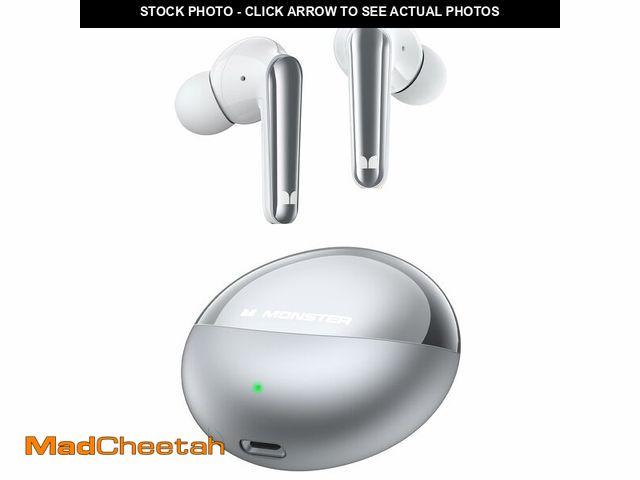 Lot 74-14590836 - Monster N-Lite 203 AirLinks Wireless Earbuds, Bluetooth 5.3 Headphones HiFi Stereo, Wireless Earphon...