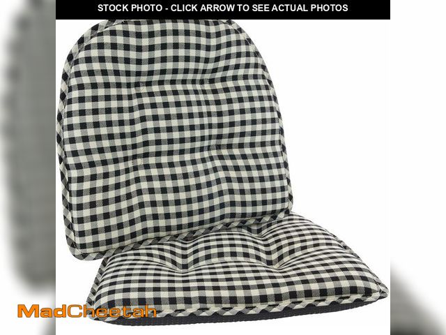 Lot 74-12633147 - Klear Vu Omega Non-Slip Chair Cushions, Assembled in USA, U-Shaped Skid-Proof Seat Pads for Dining R...