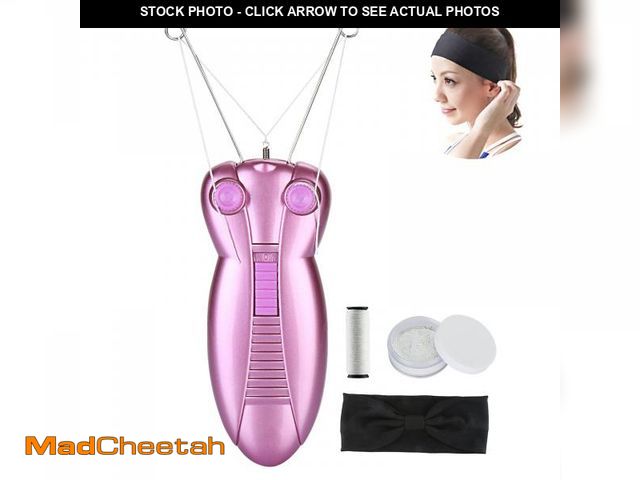 Lot 74-12444203 - WAYCOM Ladies Facial Hair Remover Electric Women's Beauty Epilator Facial Threading Hair Removal Sha...