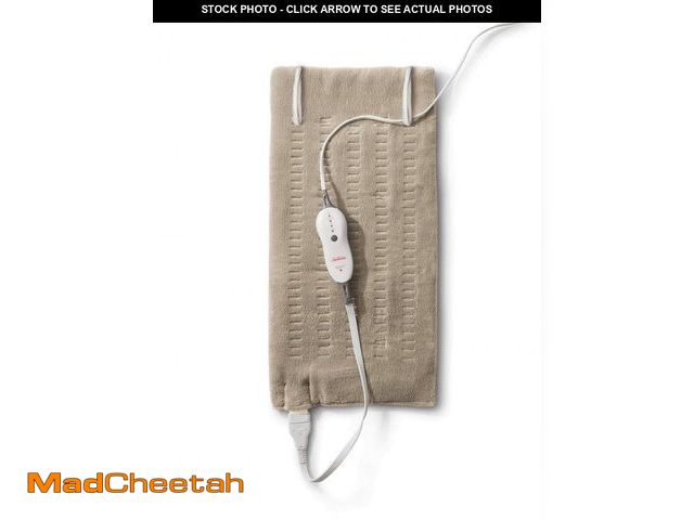 Lot 74-12313394 - Sunbeam Premium Sunbeam Heating Pad with Compact Storage King Size Beige - UNUSED