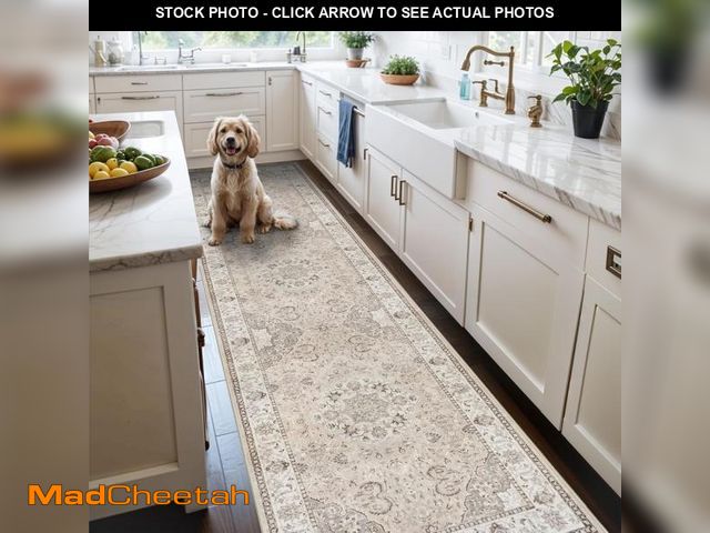 Lot 74-12327061 - Hallway Washable Runner Rug - 2x10 Kitchen Rugs Entryway Rug Runner Vintage Soft Floor Mat Non Slip ...