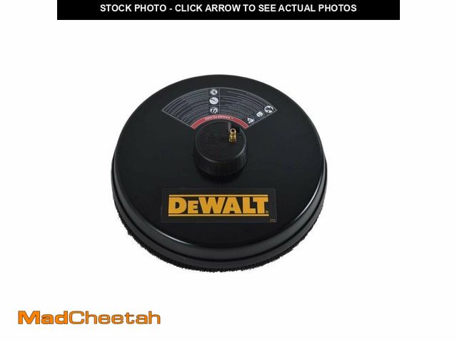 Lot 74-12771354 - Dewalt DXPW37SC 18" 3700 PSI Surface Cleaner With Quick Connect Plug #80472 - UNUSED