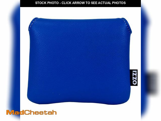 Lot 74-12702094 - IZZO Golf Premium Mallet Putter Covers - Blue/White - USED