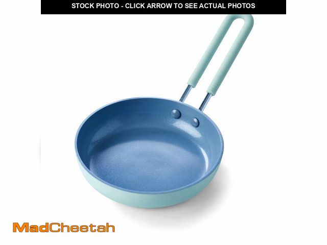 Lot 74-14059956 - GreenPan Mini Healthy Ceramic Nonstick, 5" Round Egg Pan, PFAS-Free, Dishwasher Safe, Stay Cool Hand...