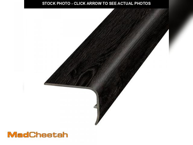 Lot 74-12412091 - PERFORMANCE ACCESSORIES Jet 1.32 in. T x 1.88 in. W x 78.7 in. L Vinyl Stair Nose Molding - UNUSED