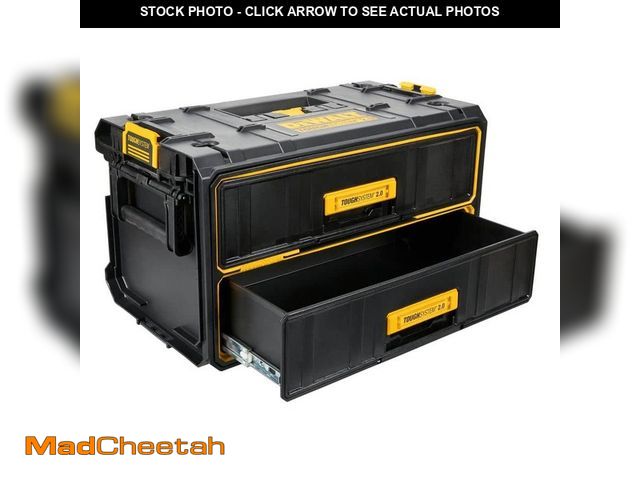 Lot 74-12854723 - DEWALT TOUGHSYSTEM2.0 21.8 in. Hand Tool Box - UNUSED