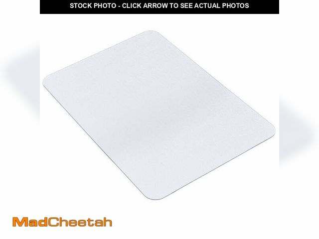 Lot 74-14086625 - GPED Office Chair Mat, 36"x48" Rectangle Floor Mats,Office Desk Mat for Hardwood Floor, Clear PVC He...