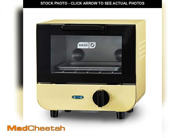 Lot 74-12510047 - Dash Mini Toaster Oven Cooker for Bread, Bagels, Cookies, Pizza, Paninis &amp; More with Baking Tray...