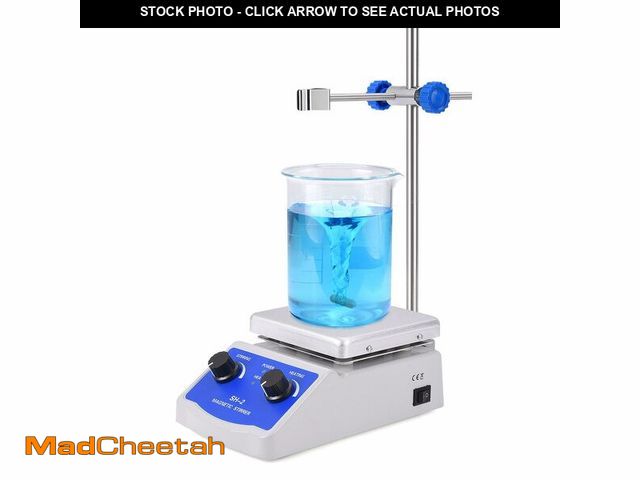 Lot 74-12717146 - Slendor Magnetic Stirrer Hot Plate Mixer 1000ml Stirring Capacity 5 x 5 inch Max 520ÃÂ°F Hotplate a...