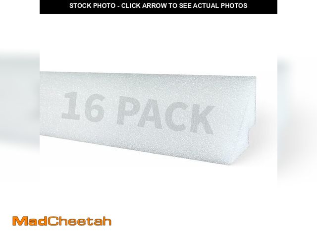 Lot 74-12572836 - Blue Wave NL102-30 48IN. Peel and Stick Above Ground Pool Cove - 16 Pack, White - UNUSED