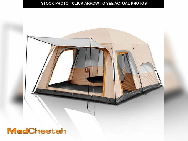 Lot 74-12849954 - Eccomum Tents for Camping 8-12 Person, Camping Tent Waterproof &amp; Windproof 3 Seasons, Large Fami...
