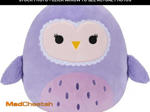 Lot 74-12396957 - Squishmallows Original 14-Inch Scarlito Purple Barn Owl - Large Ultrasoft Official Jazwares Plush - ...