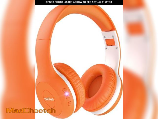 Lot 74-11549235 - EarFun K2 Kids Bluetooth Headphones, Kids Headphones with Volume Limited, 40H Playtime, Built-in Mic...