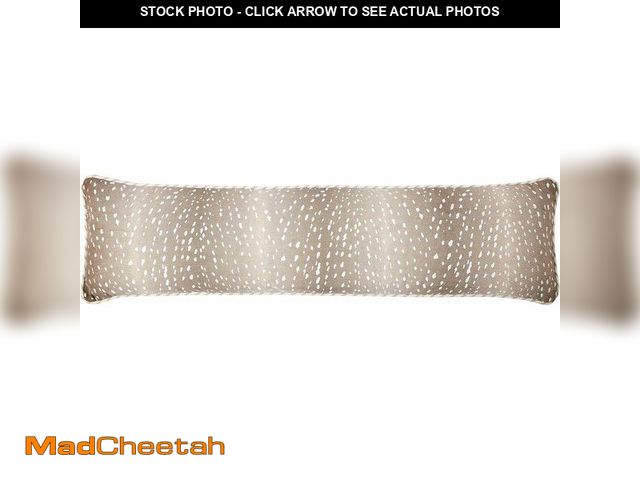 Lot 74-12695794 - Mud Pie Animal Print Pillows, Fawn - UNUSED