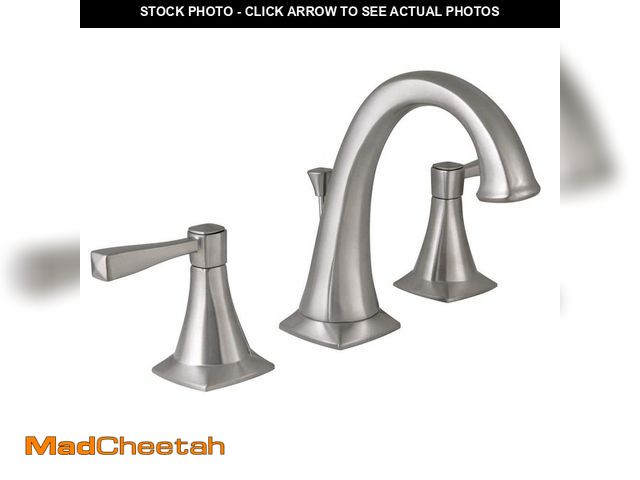 Lot 74-14222697 - Design House Perth 8 in. Widespread 2-Handle Bathroom Faucet in Satin Nickel - UNUSED