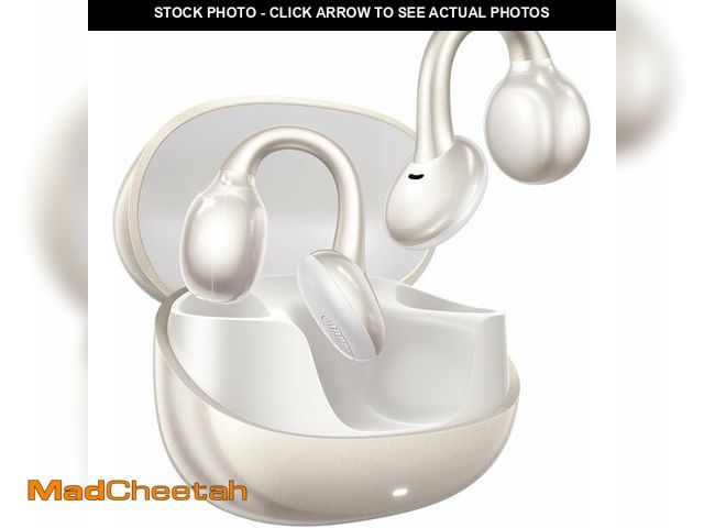 Lot 74-12678282 - JOYROOM OE3 Clip-On Earbuds, Wireless Open Ear Earbuds Headphones, Auto L-R Recognition, Omni Tap Co...