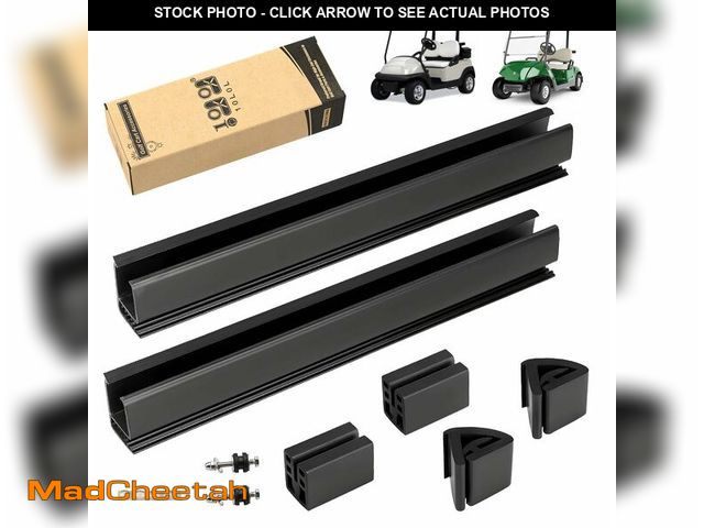 Lot 74-14421871 - 10L0L Golf Cart Windshield Mounting Clip Kit for Club Car Precedent &amp; Yamaha G29, Includes Winds...
