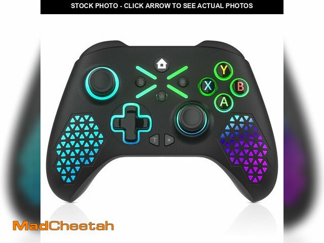 Lot 74-14425394 - Dinosoo RGB Wireless Controller for Xbox Series X|S, Xbox One &amp; Windows 10/11, Gaming Gamepad wi...