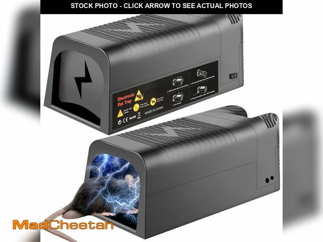 Lot 74-12708224 - 2 Pack Electric Mouse Trap Zappers, Rodent Humane Instantly Killer Zappers Rat Control, Powerful No ...