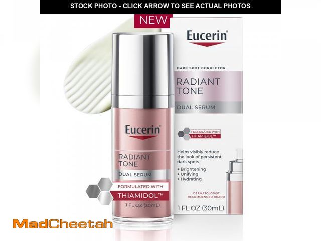 Lot 74-12306250 - Eucerin Radiant Tone Dual Serum Dark Spot Corrector, Dark Spot Serum with Thiamidol and Hyaluronic A...