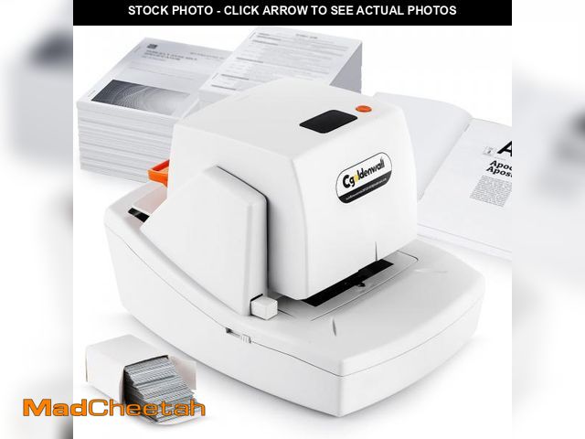 Lot 74-12304797 - CGOLDENWALL Automatic Heavy Duty Electric Stapler, 70-75 Sheets Capacity, with 6000 Staples, Flat Cl...