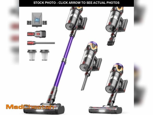Lot 74-14332741 - Cordless Vacuum Cleaner 55Kpa/650W/70Mins,1.8L Self Standing Stick Vacuum,Upgraded Vacuum Cordless w...