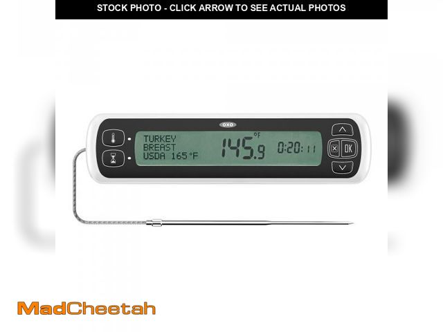 Lot 74-11554881 - OXO Good Grips Chef's Precision Digital Leave-In Thermometer, Stainless Steel, 1 count - UNUSED