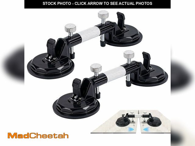 Lot 74-14304053 - Wshxjzyay 2 Pack Laminate Floor Gap Repair Tool, Pro Countertop Alignment Clamps, Adjustable Granite...