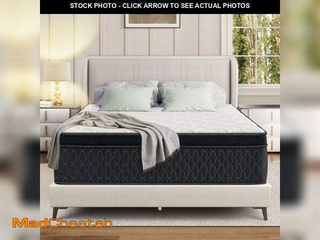 Lot 74-13122873 - QUENSIYE Queen Mattress,14 Inch Memory Foam Hybird Queen Mattress in a Box with Individually Pocket ...