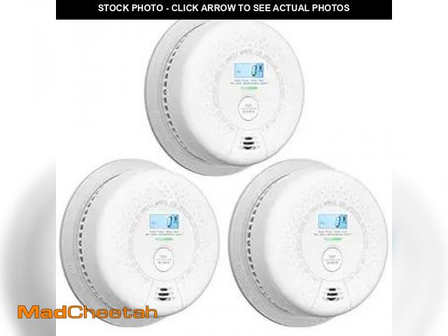 Lot 74-12126412 - X-Sense Smoke Detector Carbon Monoxide Detector Combo, 10-Year Battery Smoke Detector with Display, ...